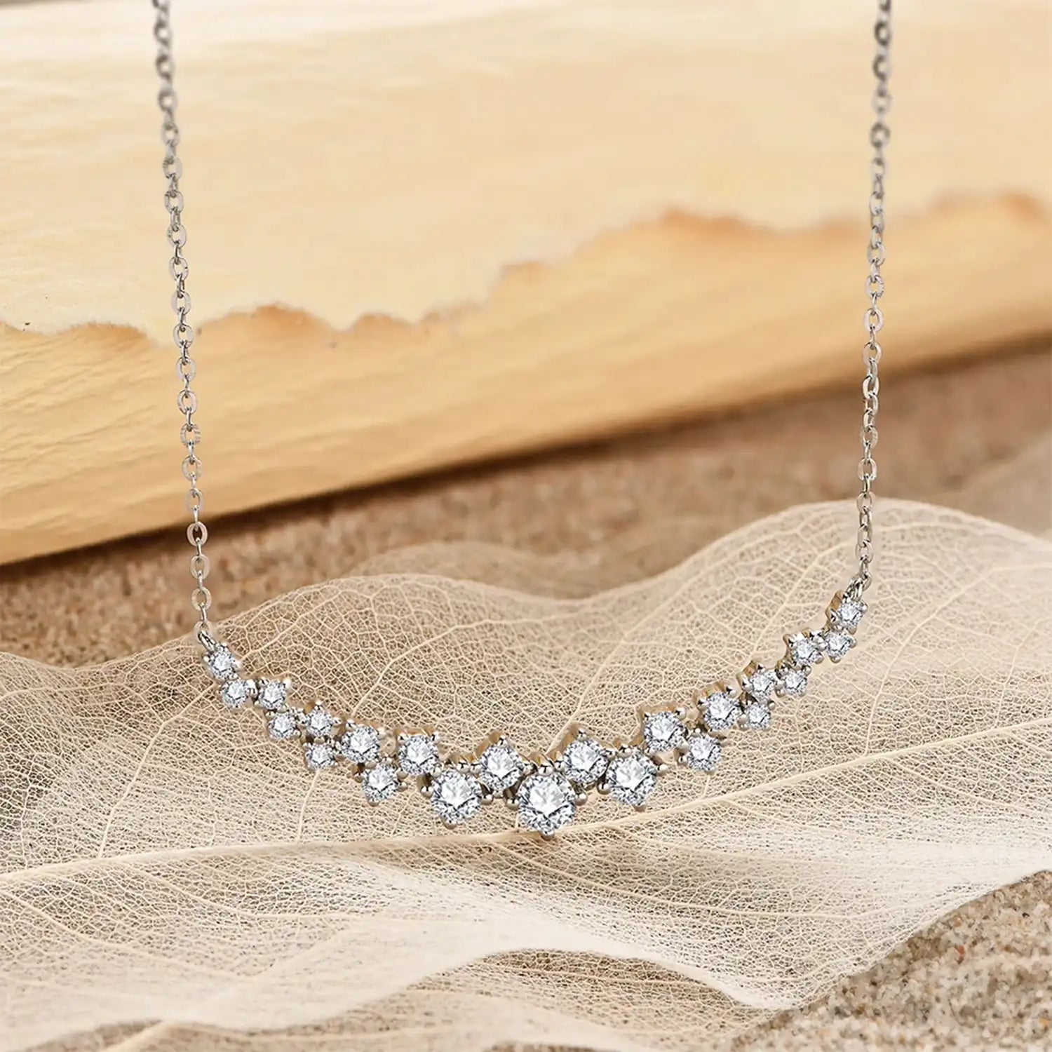 Eternal Star Moissanite Pendant Necklace